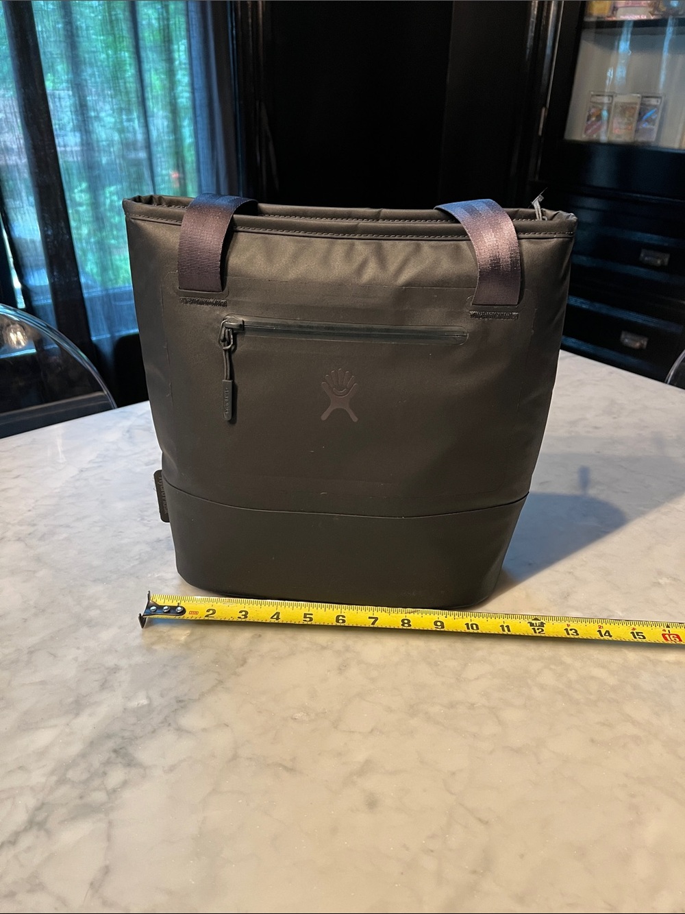 Hydroflask insulated tote bag. Personal lunch size. Black. - Picture 5 of 7